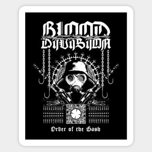 BLOOD DIVISION "Order of the Gash" Sticker